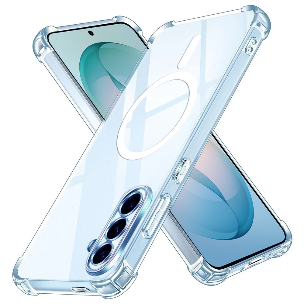 MagSafe Case for Samsung Galaxy S26 Plus S947, Techsuit, Shockproof, Transparent