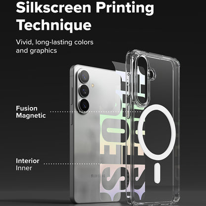 MagSafe Case for Samsung Galaxy S26, Ringke, Fusion Seoul, Transparent