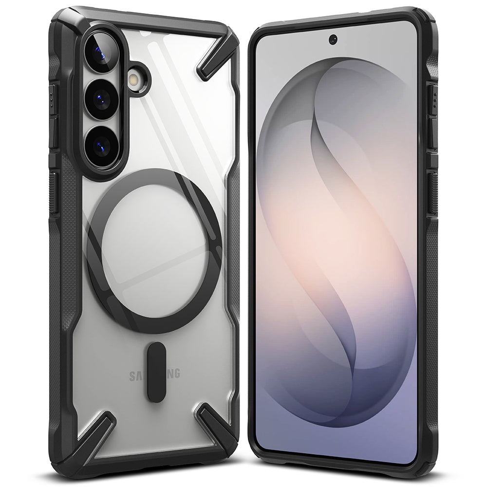 Custodia MagSafe per Samsung Galaxy S26, Ringke, Fusion X, Nera