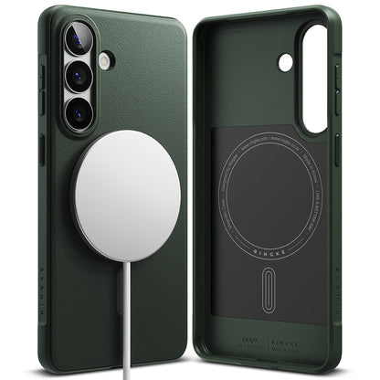 Custodia MagSafe per Samsung Galaxy S26 S942, Ringke, Onyx, Verde Scuro
