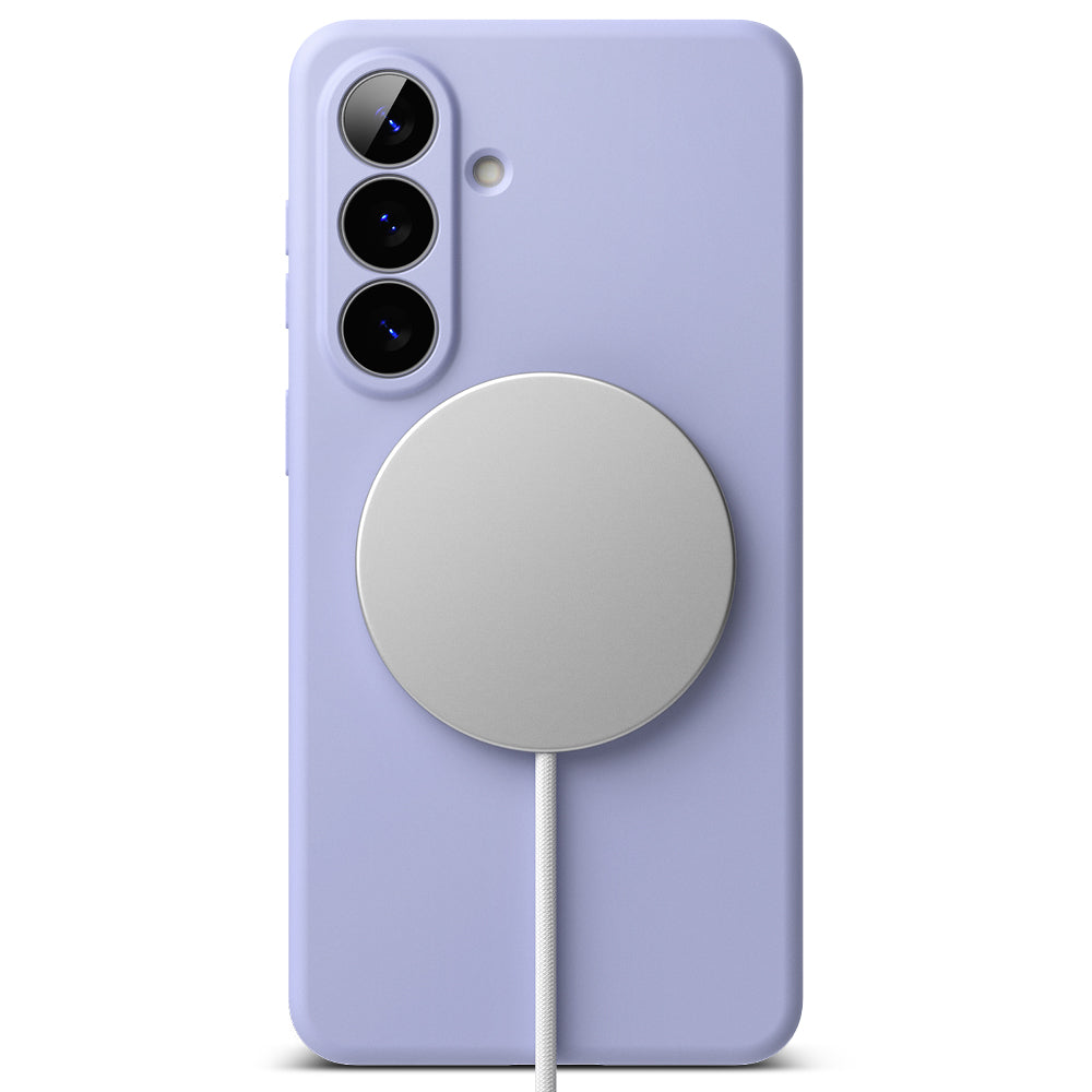 Custodia MagSafe per Samsung Galaxy S26 S942, Ringke, Silicone, Viola