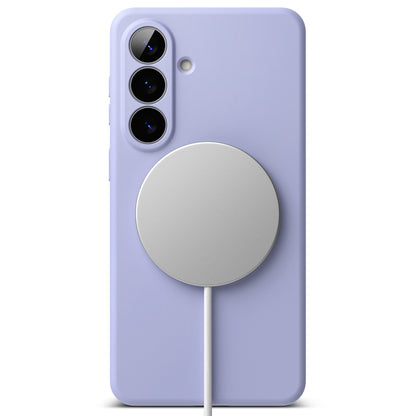 Custodia MagSafe per Samsung Galaxy S26 S942, Ringke, Silicone, Viola