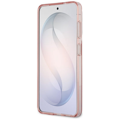 Custodia MagSafe per Samsung Galaxy S26 S942, Karl Lagerfeld, IML Choupette Head on KL Repeated Logo, Rosa