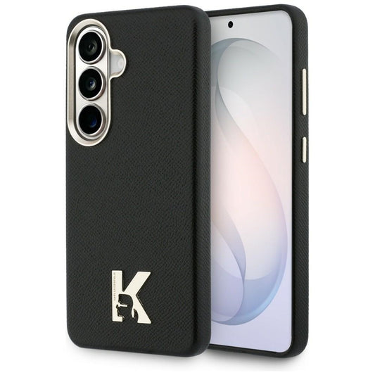 Custodia MagSafe per Samsung Galaxy S26 S942, Karl Lagerfeld, Karl Head Logo, Nera