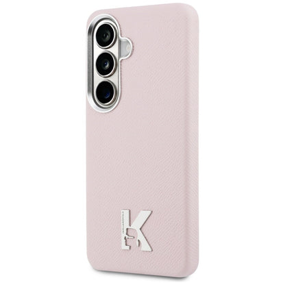 Custodia MagSafe per Samsung Galaxy S26 S942, Karl Lagerfeld, Karl Head Logo, Rosa