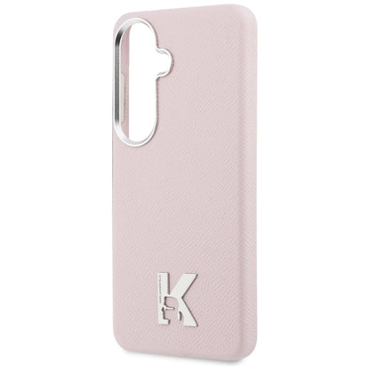 Custodia MagSafe per Samsung Galaxy S26 S942, Karl Lagerfeld, Karl Head Logo, Rosa