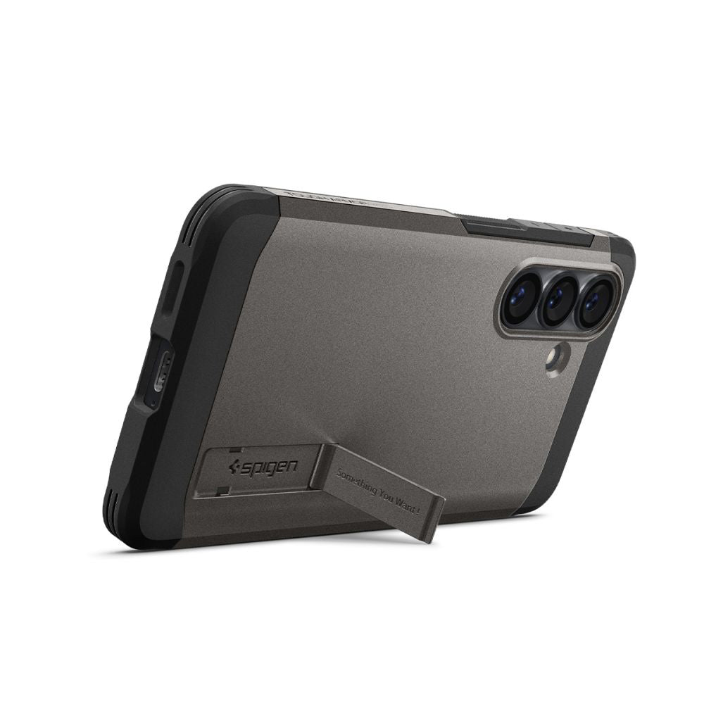 Custodia MagSafe per Samsung Galaxy S26 S942, Spigen, Tough Armor, Grigio ACS10739
