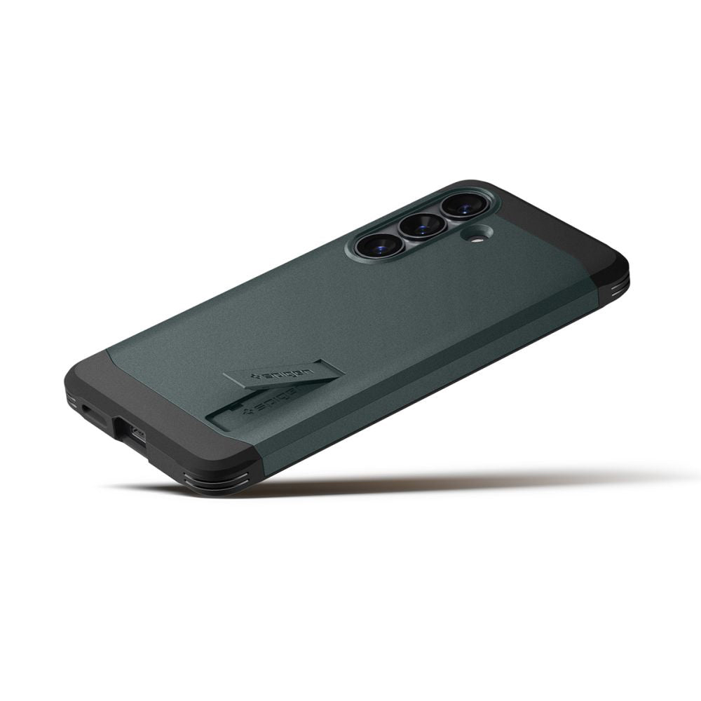 Custodia MagSafe per Samsung Galaxy S26 S942, Spigen, Tough Armor, Verde ACS10740
