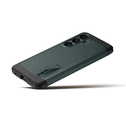 Custodia MagSafe per Samsung Galaxy S26 S942, Spigen, Tough Armor, Verde ACS10740