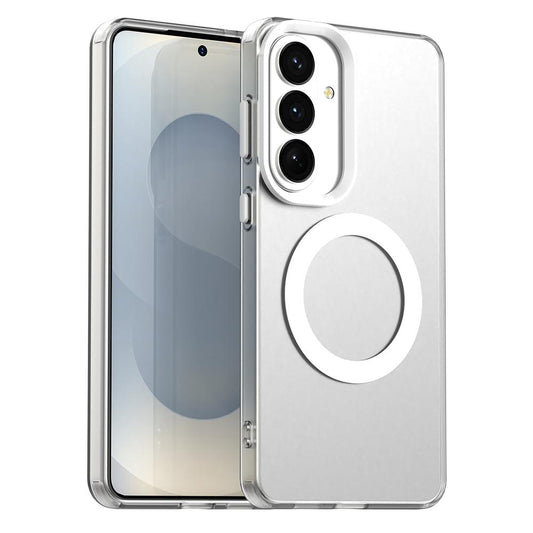 Custodia MagSafe per Samsung Galaxy S26, Techsuit, CandyCase, Bianca