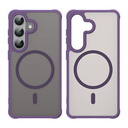 Custodia MagSafe per Samsung Galaxy S26 S942, Techsuit, HaloFrost II, Viola