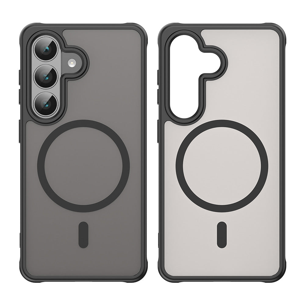 MagSafe Case for Samsung Galaxy S26, Techsuit, HaloFrost II, Black