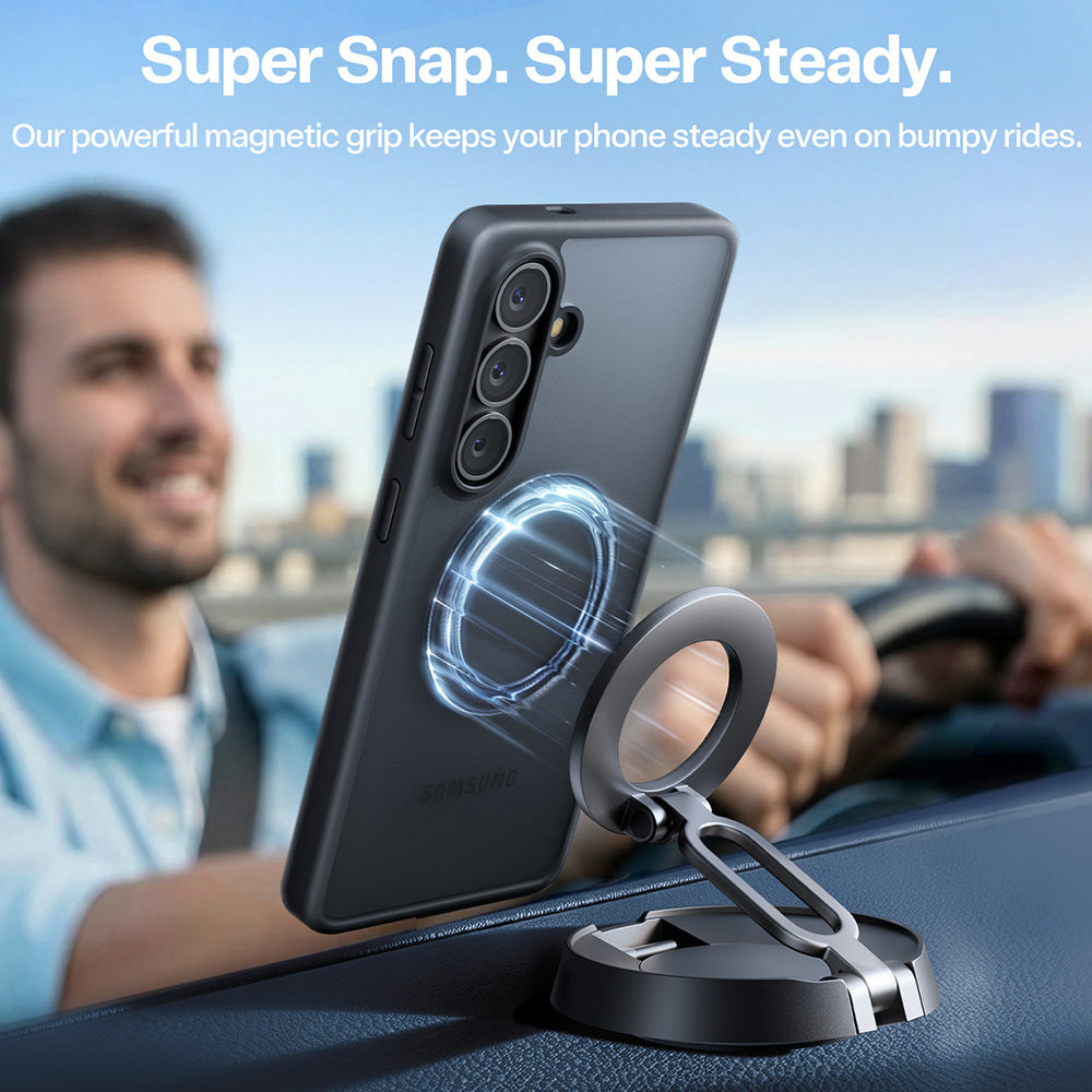 Custodia MagSafe per Samsung Galaxy S26, Torras, Guardian, Nera