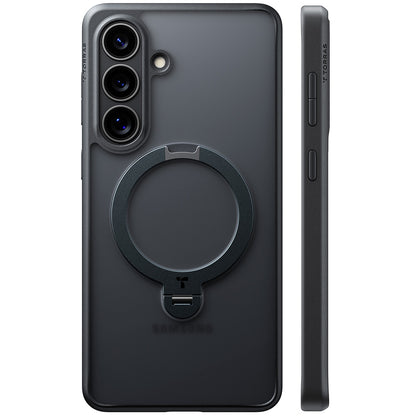 MagSafe Case for Samsung Galaxy S26 S942, Torras, Ostand Spin, Black