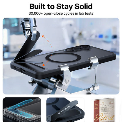 Custodia MagSafe per Samsung Galaxy S26, Torras, Pstand, Nera