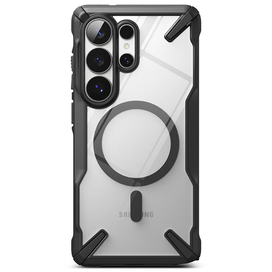 Custodia MagSafe per Samsung Galaxy S26 Ultra, Ringke, Fusion X, Nera