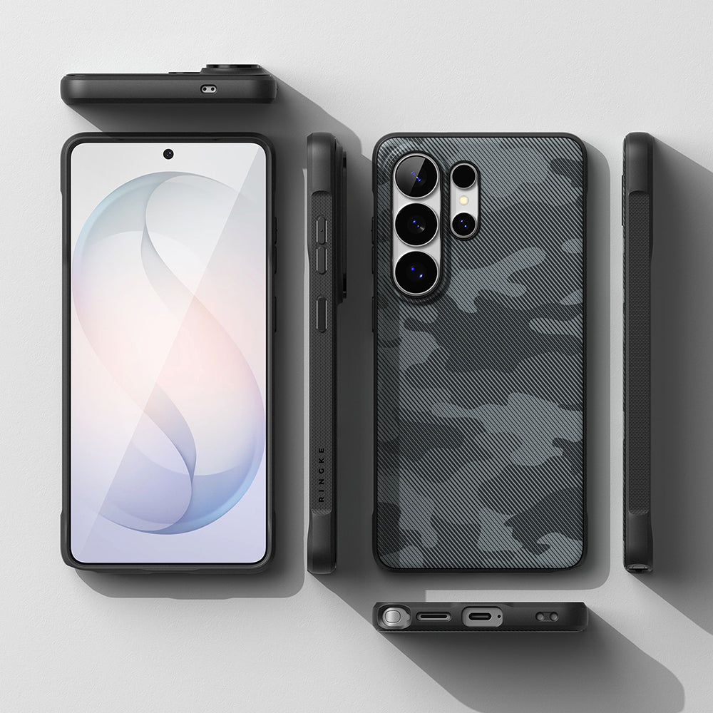 Custodia MagSafe per Samsung Galaxy S26 Ultra S948, Ringke, Onyx, Camuffamento