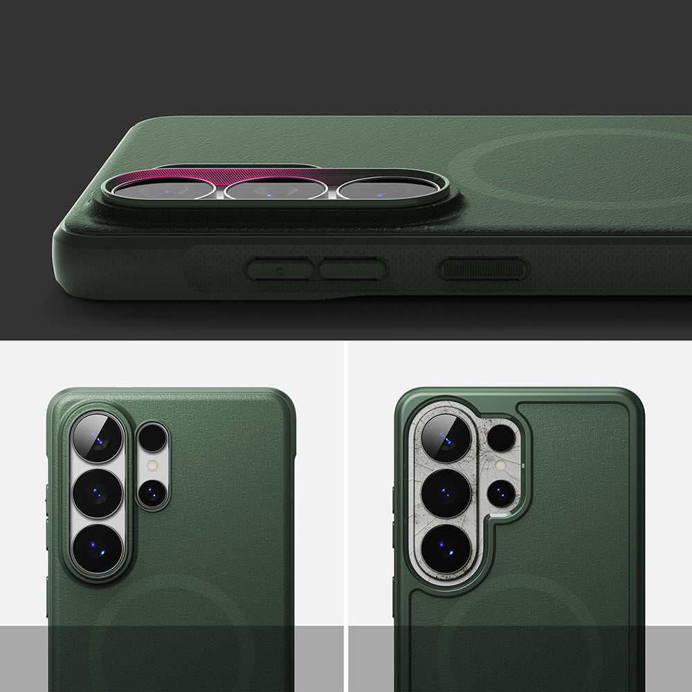 Custodia MagSafe per Samsung Galaxy S26 Ultra, Ringke, Onyx, Verde Scuro