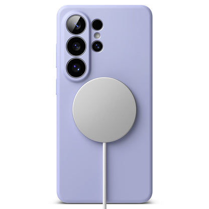 Custodia MagSafe per Samsung Galaxy S26 Ultra S948, Ringke, Silicone, Viola