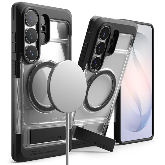 Custodia MagSafe per Samsung Galaxy S26 Ultra, Ringke, UX, Trasparente