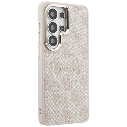 Custodia MagSafe per Samsung Galaxy S26 Ultra S948, Guess, 4G Embossed Ring, Rosa
