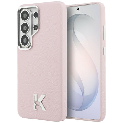 Custodia MagSafe per Samsung Galaxy S26 Ultra S948, Karl Lagerfeld, Karl Head Logo, Rosa