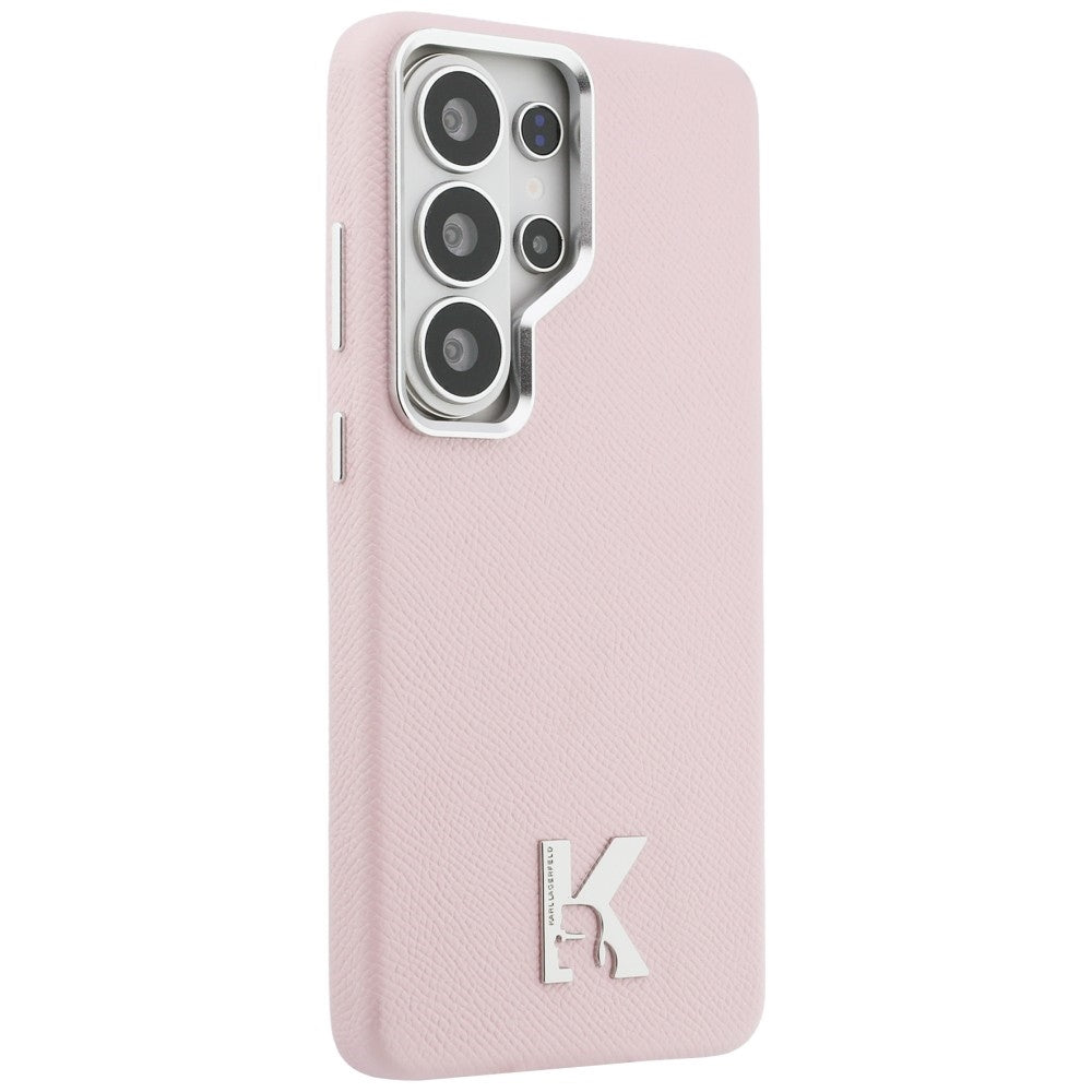 Custodia MagSafe per Samsung Galaxy S26 Ultra S948, Karl Lagerfeld, Karl Head Logo, Rosa