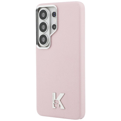 Custodia MagSafe per Samsung Galaxy S26 Ultra S948, Karl Lagerfeld, Karl Head Logo, Rosa
