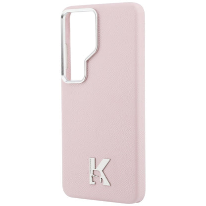 Custodia MagSafe per Samsung Galaxy S26 Ultra S948, Karl Lagerfeld, Karl Head Logo, Rosa