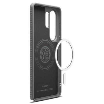 Custodia MagSafe per Samsung Galaxy S26 Ultra S948, Spigen, Liquid Air, Grigio ACS10675