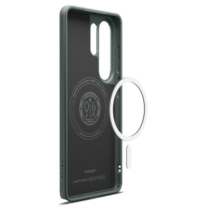 MagSafe Case for Samsung Galaxy S26 Ultra S948, Spigen, Liquid Air, Green ACS10676