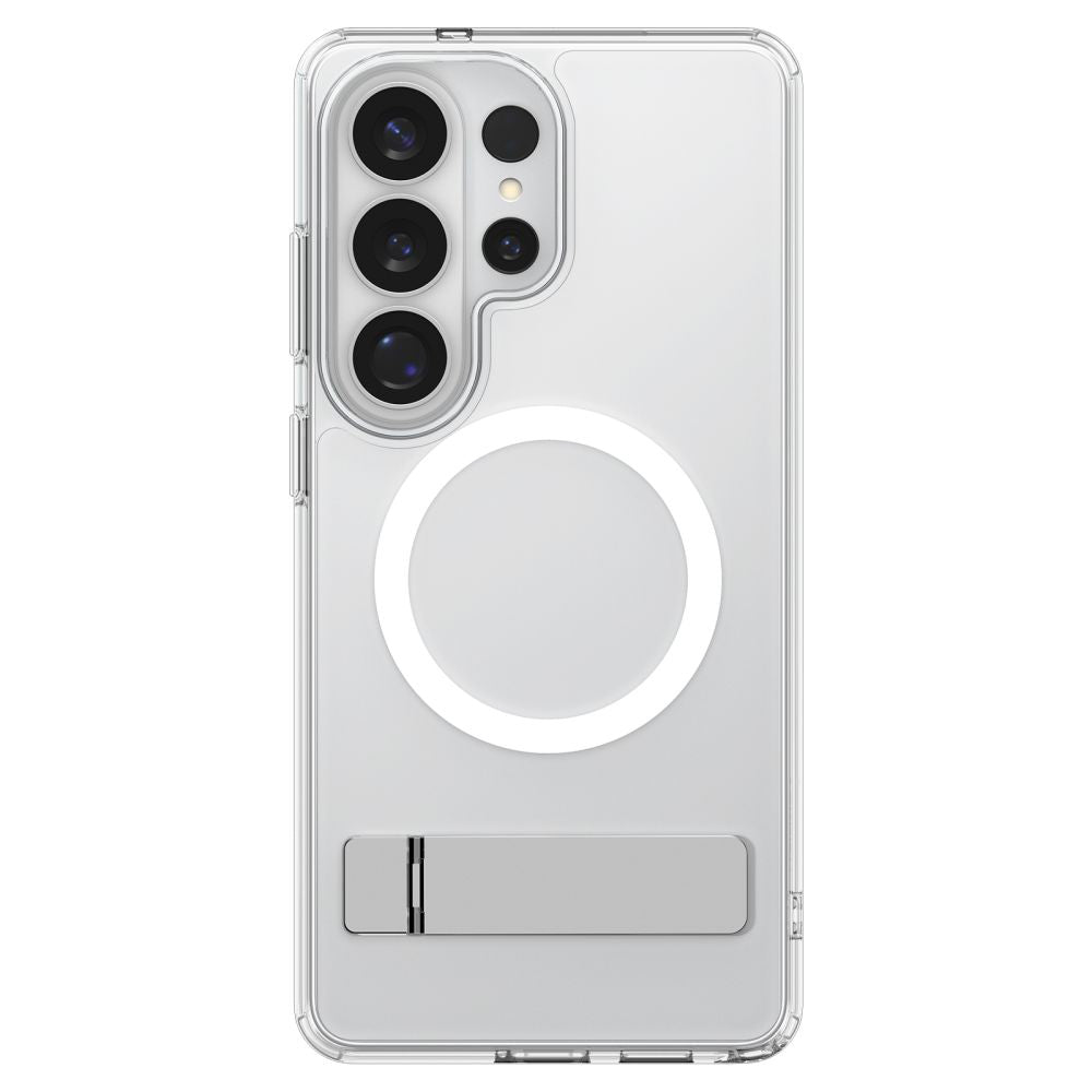 Custodia MagSafe per Samsung Galaxy S26 Ultra S948, Spigen, Ultra Hybrid S, Trasparente Bianca ACS11032