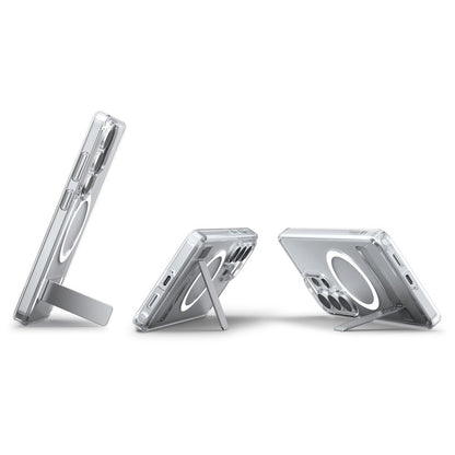 Custodia MagSafe per Samsung Galaxy S26 Ultra S948, Spigen, Ultra Hybrid S, Trasparente Bianca ACS11032