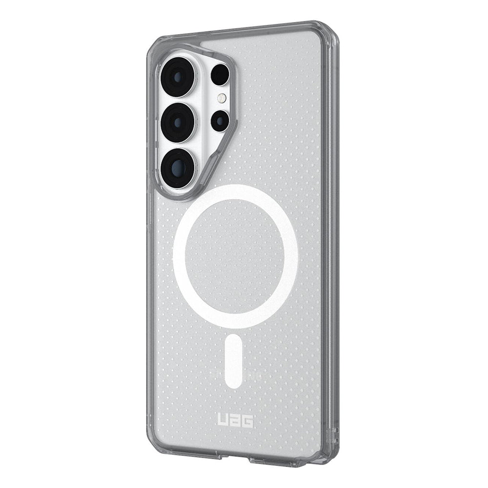 Custodia MagSafe per Samsung Galaxy S26 Ultra S948, Urban Armor Gear, Dot, Trasparente Grigia
