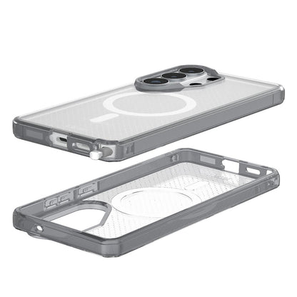 Custodia MagSafe per Samsung Galaxy S26 Ultra S948, Urban Armor Gear, Dot, Trasparente Grigia