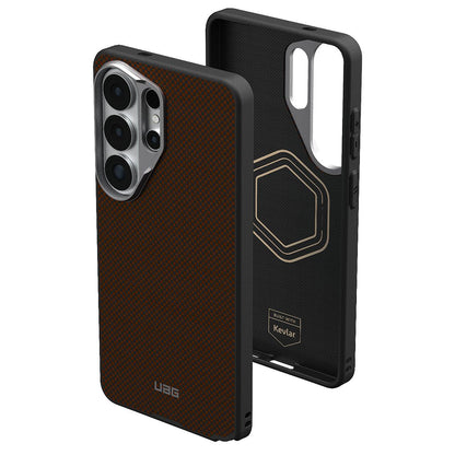 Custodia MagSafe per Samsung Galaxy S26 Ultra S948, Urban Armor Gear, Fibr Armr, Arancione Nera