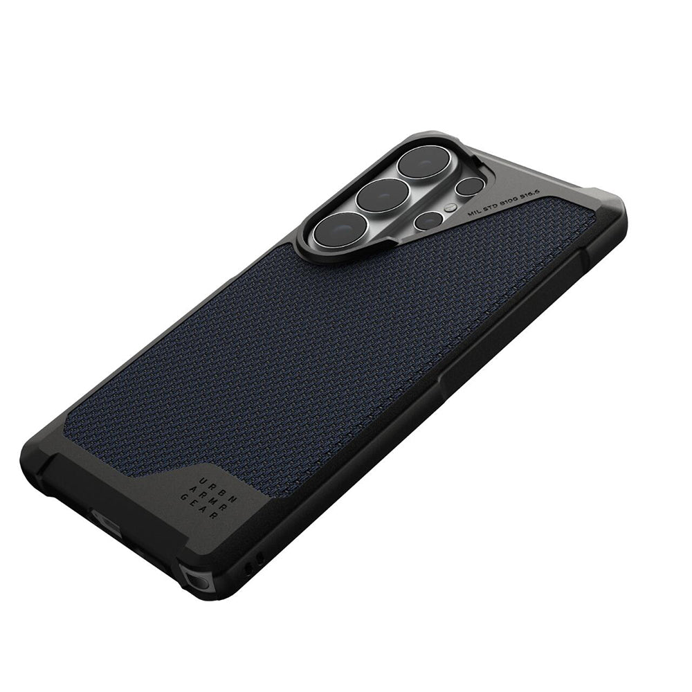 Custodia MagSafe per Samsung Galaxy S26 Ultra S948, Urban Armor Gear, Metropolis LT Kevlar, Blu Navy