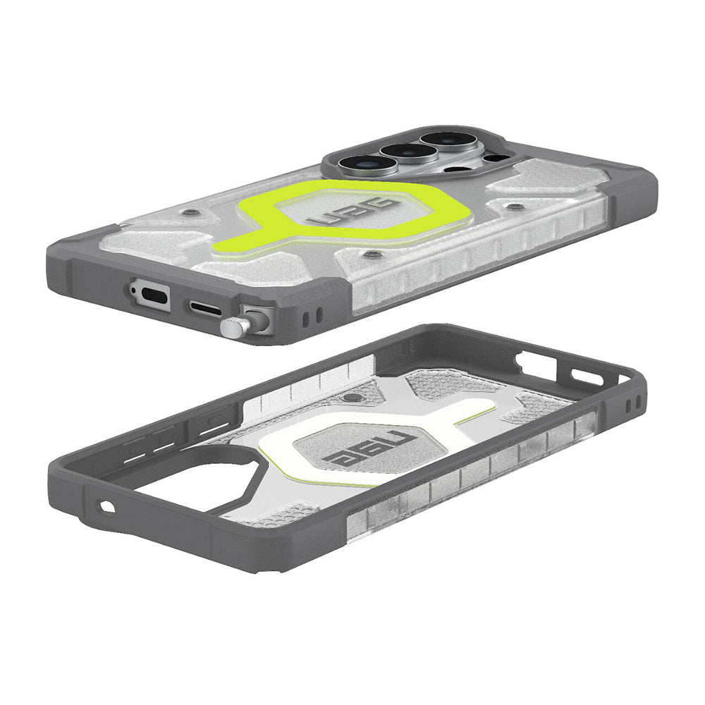 Custodia MagSafe per Samsung Galaxy S26 Ultra S948, Urban Armor Gear, Pathfinder Clear, Verde
