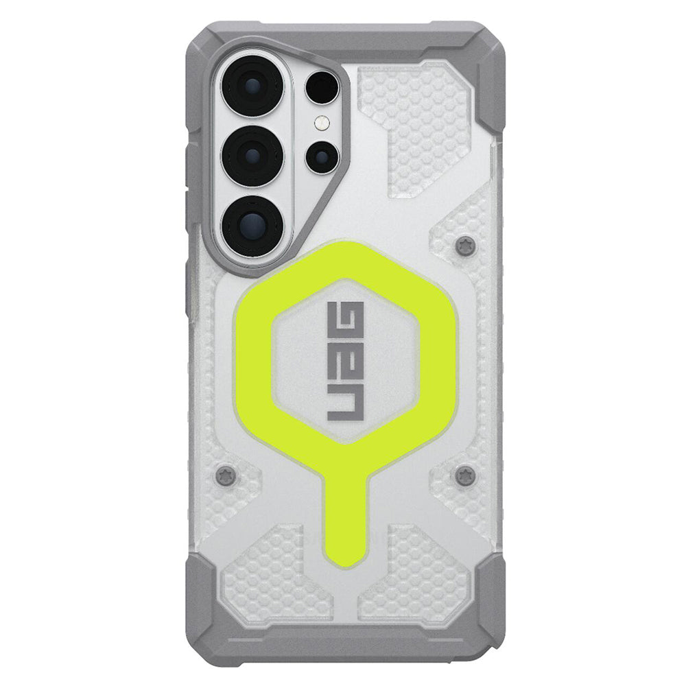 Custodia MagSafe per Samsung Galaxy S26 Ultra S948, Urban Armor Gear, Pathfinder Clear, Verde