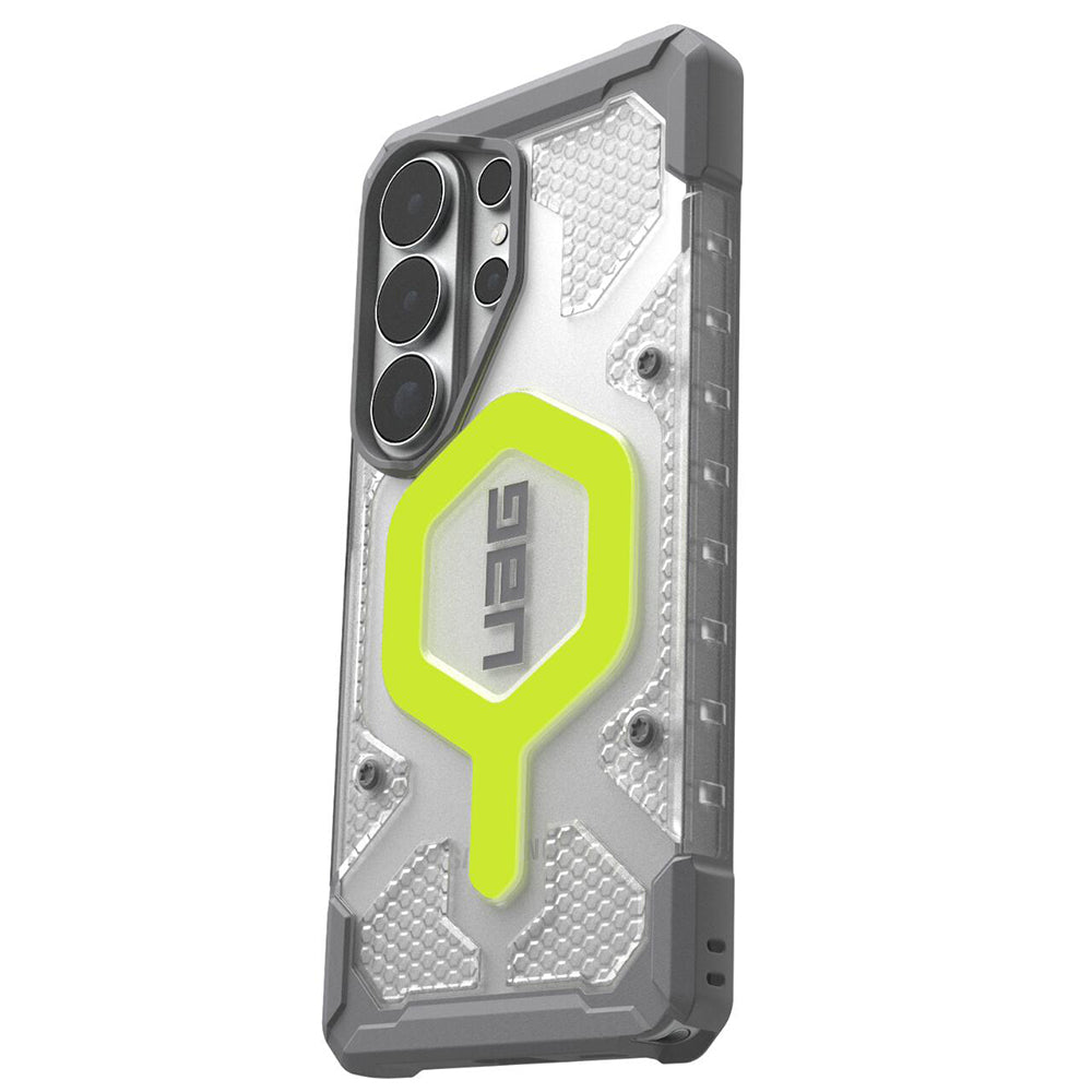 Custodia MagSafe per Samsung Galaxy S26 Ultra S948, Urban Armor Gear, Pathfinder Clear, Verde