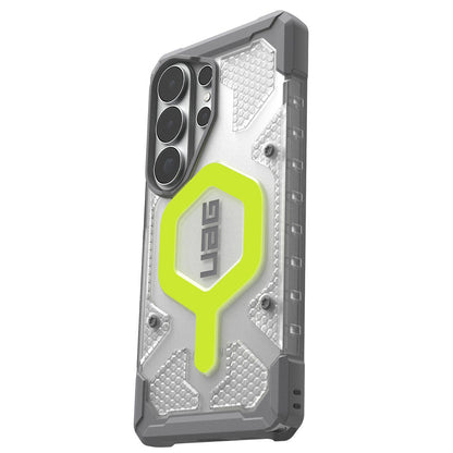 Custodia MagSafe per Samsung Galaxy S26 Ultra S948, Urban Armor Gear, Pathfinder Clear, Verde