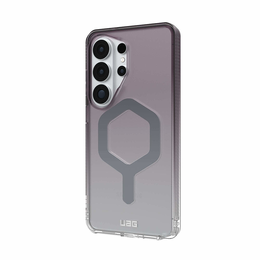 Custodia MagSafe per Samsung Galaxy S26 Ultra S948, Urban Armor Gear, Plyo, Nero Trasparente