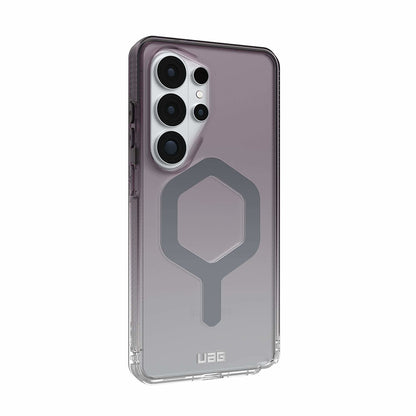 Custodia MagSafe per Samsung Galaxy S26 Ultra S948, Urban Armor Gear, Plyo, Nero Trasparente