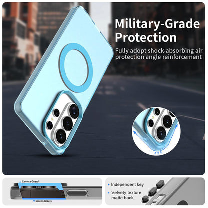 MagSafe Case for Samsung Galaxy S26 Ultra S948, Techsuit, CandyCase, Blue