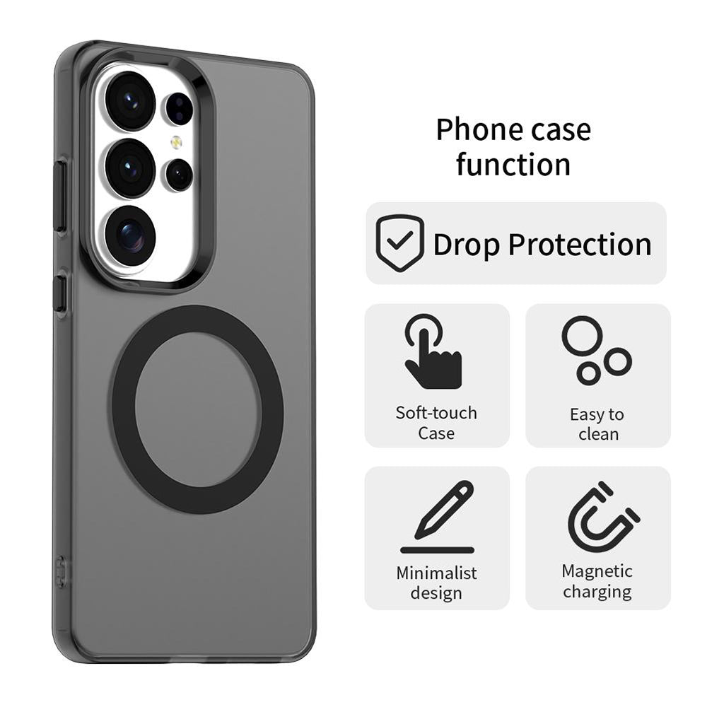 MagSafe Case for Samsung Galaxy S26 Ultra S948, Techsuit, CandyCase, Black