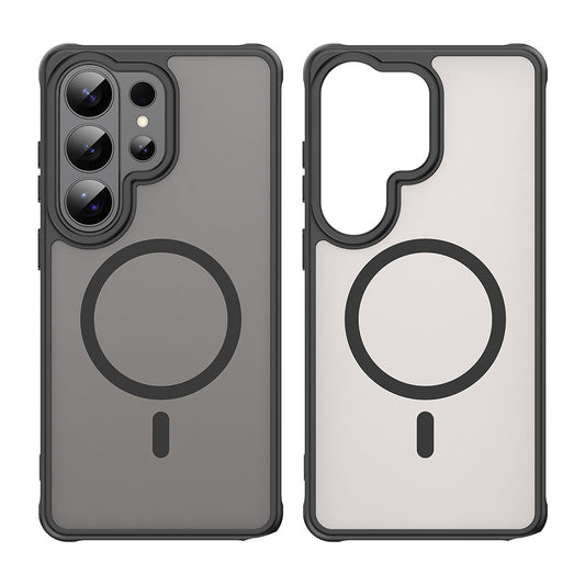 Custodia MagSafe per Samsung Galaxy S26 Ultra, Techsuit, HaloFrost II, Nera