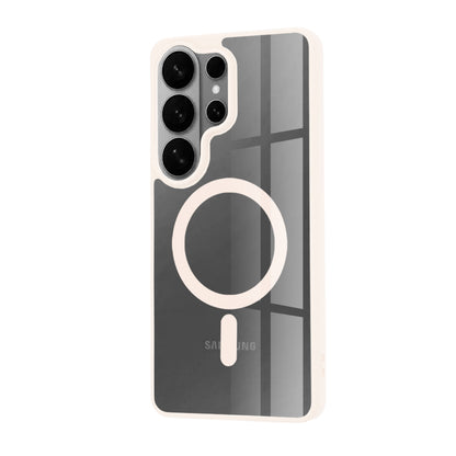 Custodia MagSafe per Samsung Galaxy S26 Ultra, Techsuit, Pro, Rosa