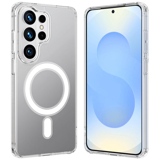 Custodia MagSafe per Samsung Galaxy S26 Ultra, Techsuit, Pro, Trasparente