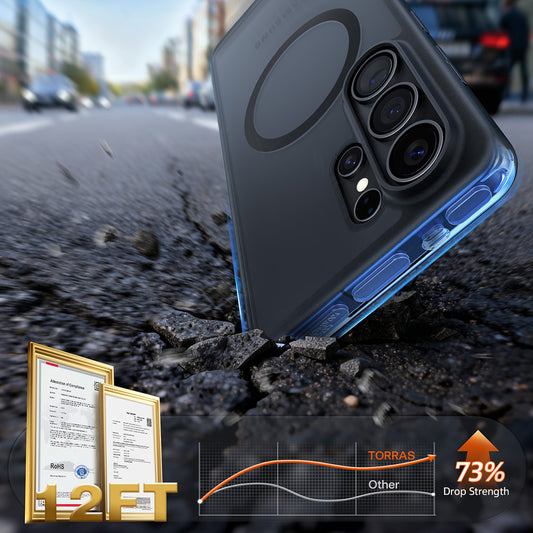 Custodia MagSafe per Samsung Galaxy S26 Ultra, Torras, Guardian, Nera