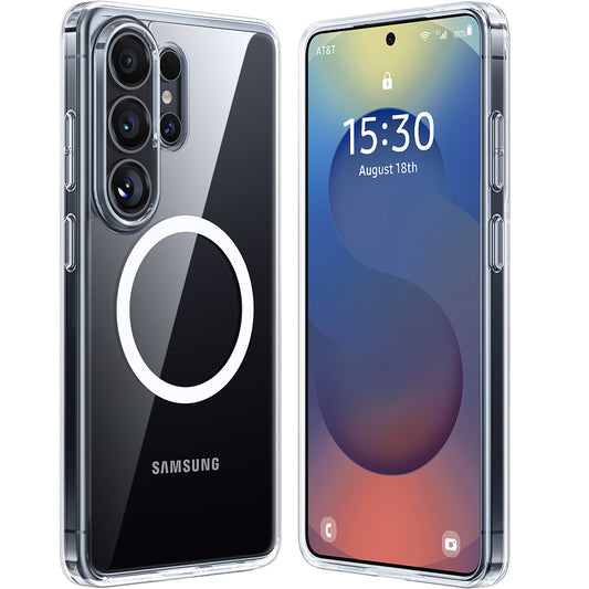Custodia MagSafe per Samsung Galaxy S26 Ultra, Torras, Guardian, Trasparente